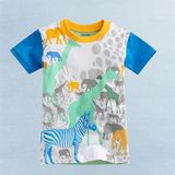 Custom Round Neck Plain Kid`S T-Shirt